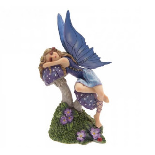 figurine de fée bleue