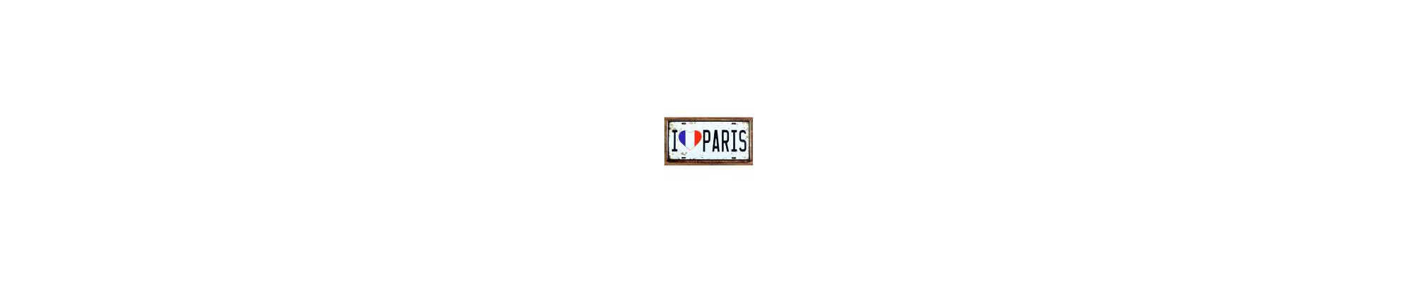 Plaque en metal de décoration rétro pour mur - Décoration vintage et retro