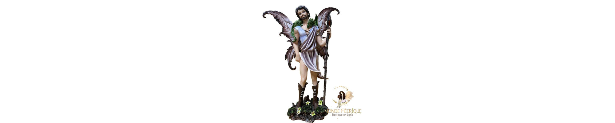 Statuette Elfe et Figurine Elfe