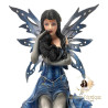STATUETTE FEE AVEC CHAT