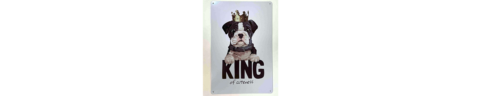 Plaque en métal pour décorer un mur sur le theme des animaux -