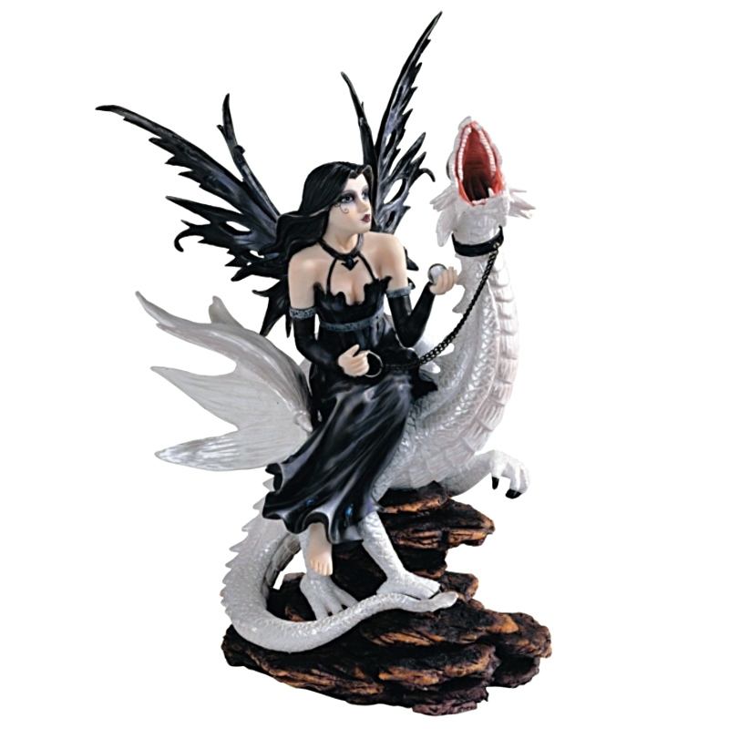 Fée et dragon